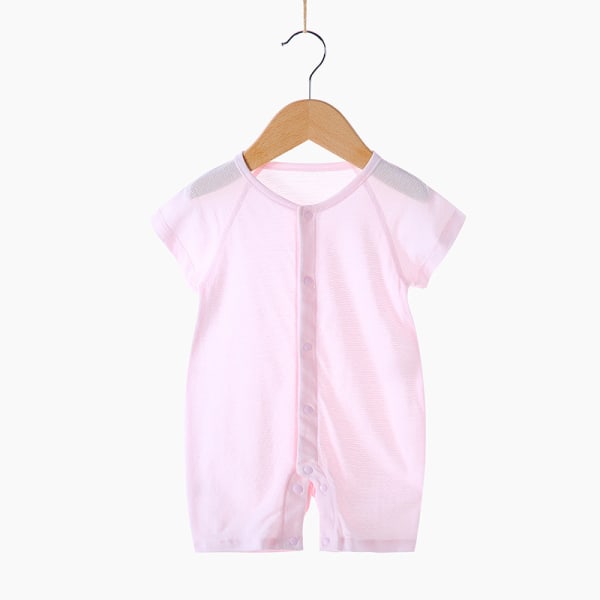 Snap-Up-byxor för baby , förpackning med 1, rosa