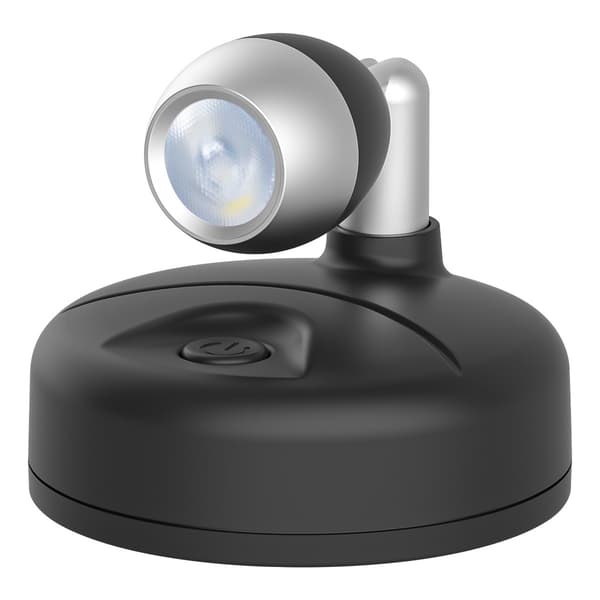 2 stk. Sort, Trådløs Spotlight Batteridrevet Accent Lys w