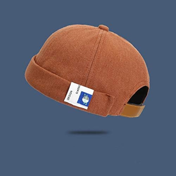 Bucket Hat Men Docker Beanie Women Cap New Urban Style Rolled Edg