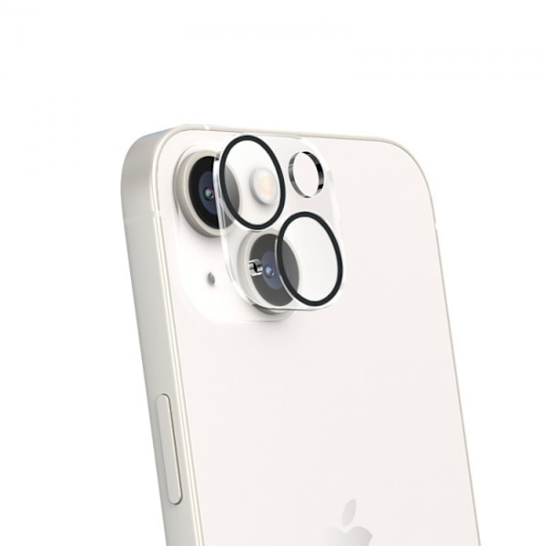 [2-pak] iPhone 13 linsebeskyttelse i hærdet glas