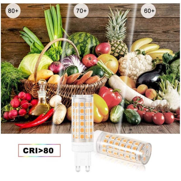 G9 LED-lampa 12W naturligt ljus
