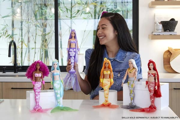 Barbie 7 Mystery Elements, Rainbow Mermaid Collection, 4 Yllätys
