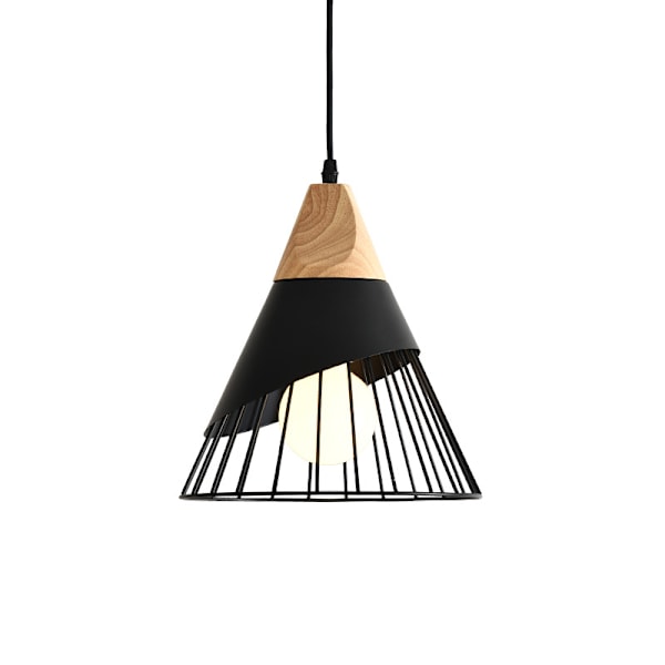 Retro Metall Pendellampe Metallbur E27 Takbelysning, Industr