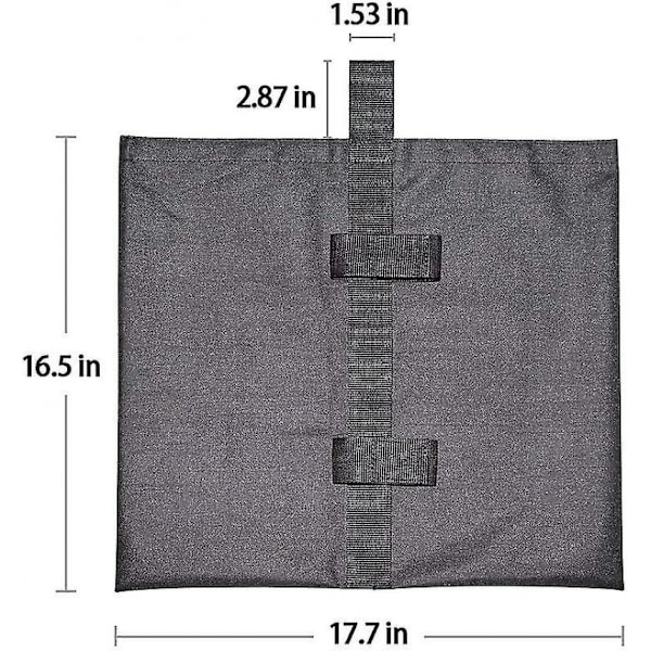 4-pack Gazebo Sandvikter Industriell Kvalitet Tunga Dubbelsydda