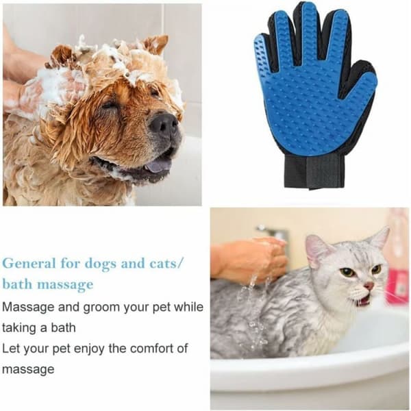 Kattborstningshandske, Kattborstningshandske, 4 i 1 Silikonborstningshandske
