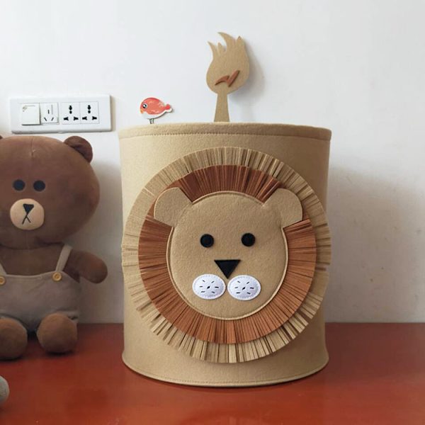 1 st Cartoon Toy Storage non-woven förvaringslåda kläder leksak organi