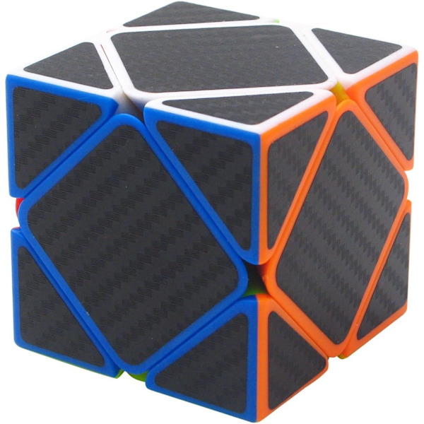 Skewb-palapelikuutio Uusi Cubo Super Fast Carbon Fiber -tarra