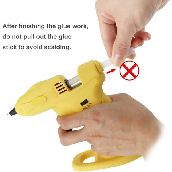 Lämminliimapistooli Mini Cordless USB Ladattava Lämminliimapistooli DIY:lle