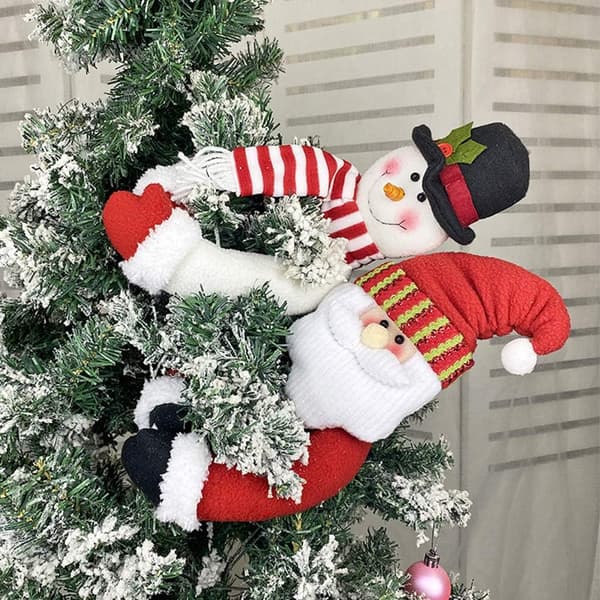Julegardinholder og vindusdekorasjon dobbeltbruk, Christm