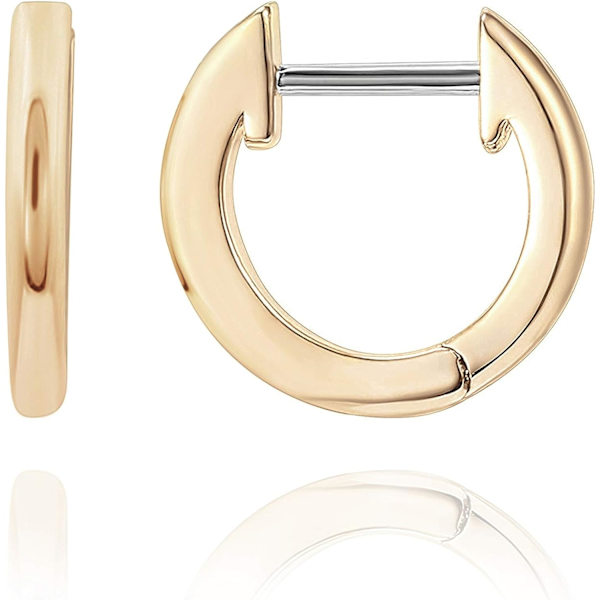 Guldpläterade, guldvermeil, S925 Sterling Silver Cufförhängen  St