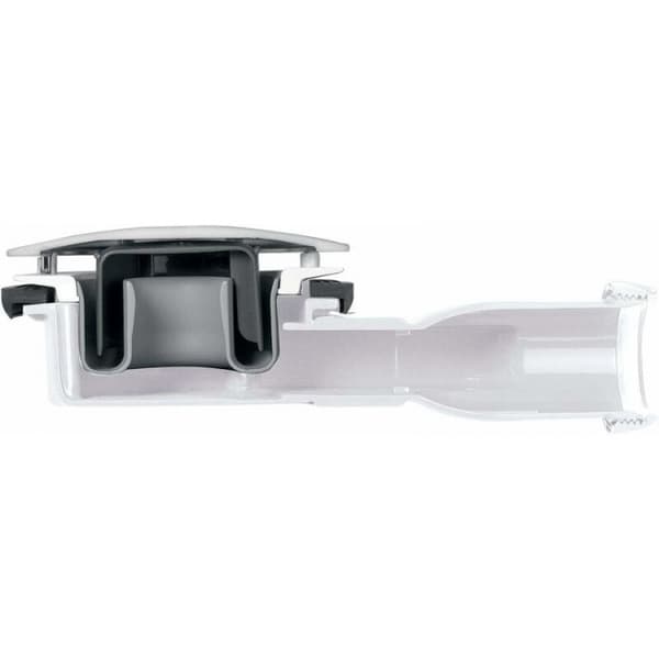 726213002 ABS Dome Ekstra-flat Dusjrenne, hvit