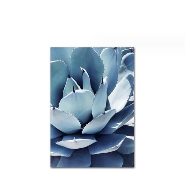 Set med 5 delar modell 21*30cma, blå växter och blommor på rea