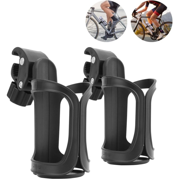 2pcs Adjustable Bike Bottle Cage 360 ​​Degree Rotation, Bike Bott