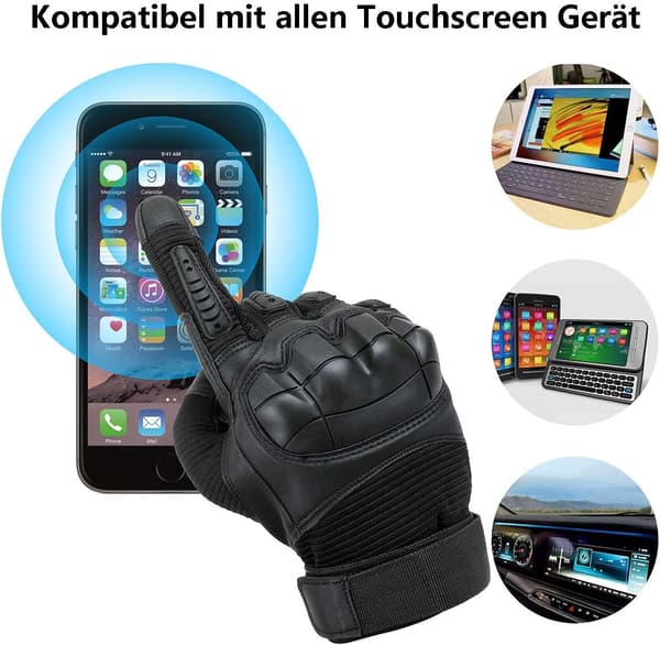 M-Tactical Handsker til Mænd - Touch Screen - Cykelhandsker - MTB G