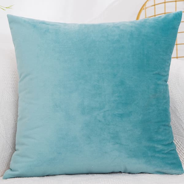 Lake Green 1 par Solid Color Sofa Holding Pude Lumbar Office P