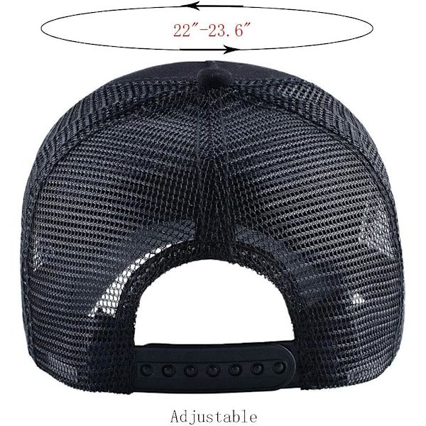 Unisex Animal Mesh Trucker Hat Square Patch Baseball Caps