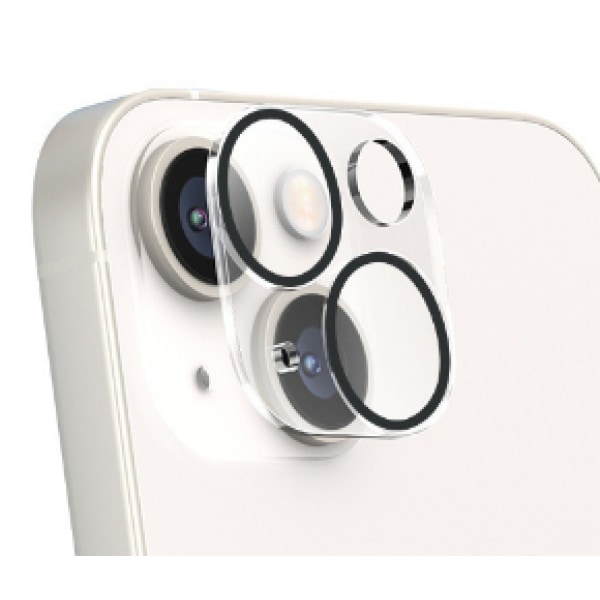 [2-pak] iPhone 13 linsebeskyttelse i hærdet glas