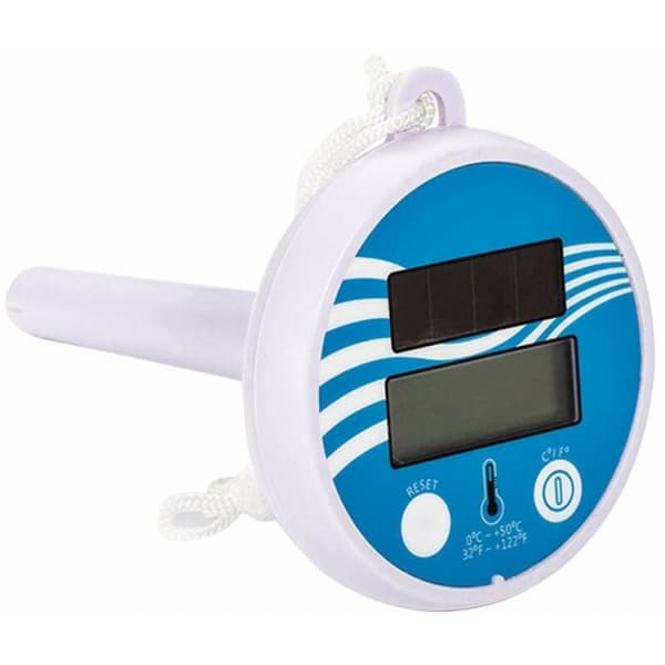 Flydende pooltermometer solcelledrevet digital vandtemperatur