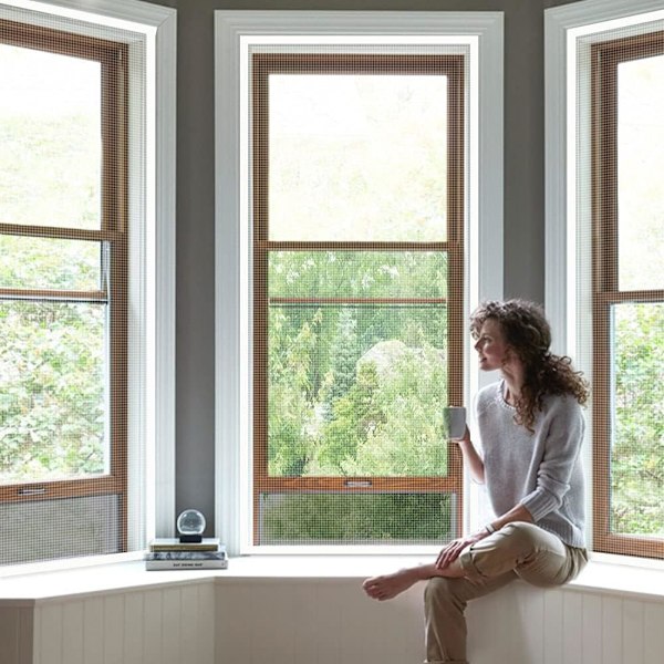 Universal Transparent Window Screen/Washable Mesh | Myggenet