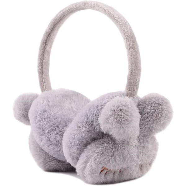 Winter Earmuffs For Girls Boys Warm Plush Children's Foldable Ear