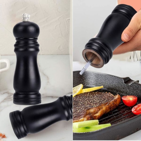 Pepparkvarn, Manuell Pepparkvarn, Trä Pepparkvarn, Peppar och S