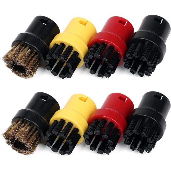 Set of 8 Steam Cleaning Brushes for Kärcher SC1 SC2 CTK10 SC3 SC4