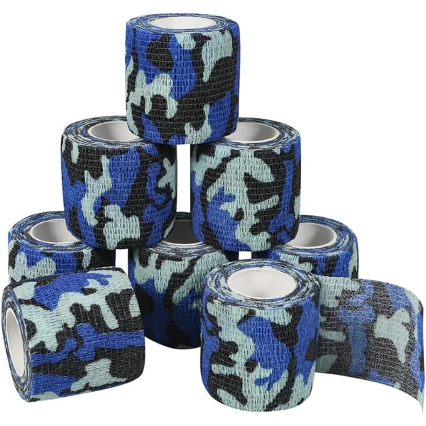 Cohesive Tape Rolls Camouflage Självhäftande bandage Cohesive Cam