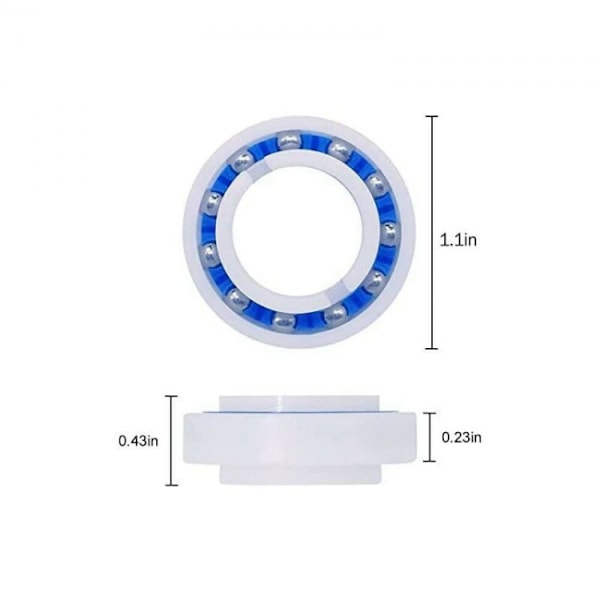 4 kpl kuulalaakereita, jotka sopivat 180 Wheel Robot Pool Cleaner C60 -laitteeseen