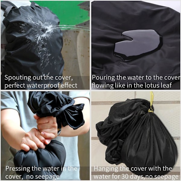 Rygsæk Cover Regn Cover Støvsikker Cover Regn Cover Vandafvisende