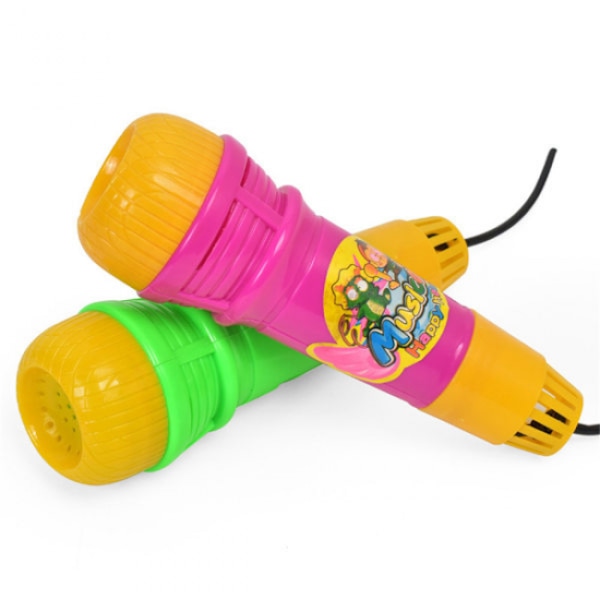 2-pack Echo Mikrofon Mikrofon Röstförändrare Leksak Present Födelsedag