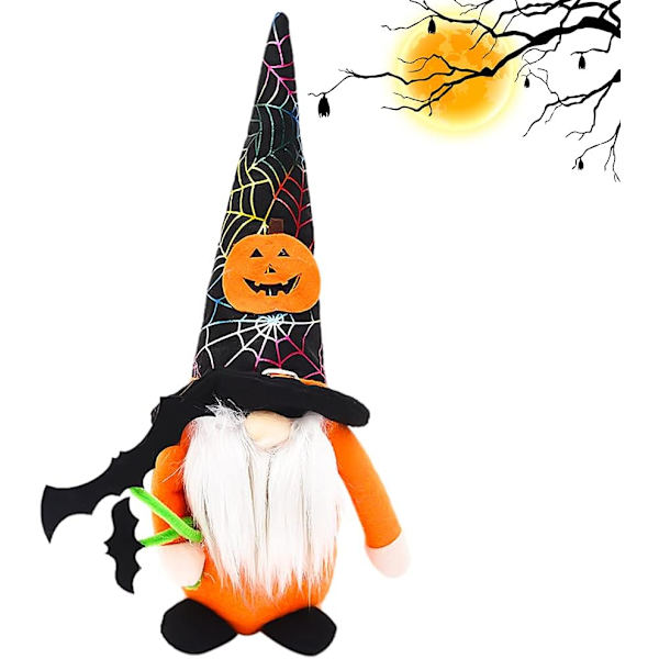 Halloween-tonttupehmolelu Halloween-koristeet Kääpiöpehmolelu Kasvoton D