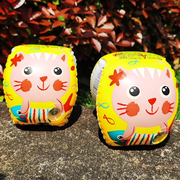 1 par Happy Cats-armbindlar Flerfärgad L