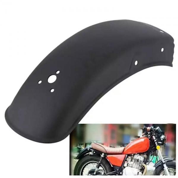 1 stk. Metal Motorcykel Bagskærm Mudguard Beskyttelse Hjul Dæksel