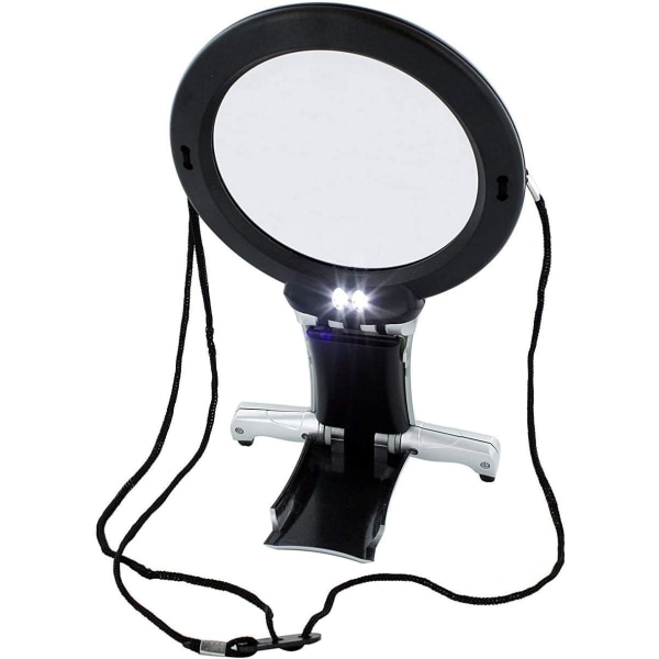 1PC Neck and Desk Magnifying Magnifier 6X Magnifier, Hands-free A