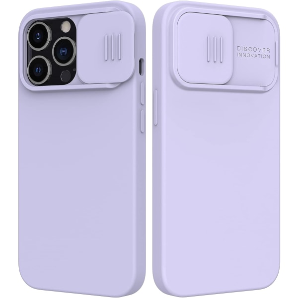 Kompatibel med iPhone 13 Pro Skal med Slide Kamera Cover, CamSh