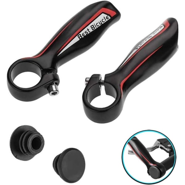 Styre MTB Styre End Sikkerhetsgrep 22.2MM MTB Sykkel