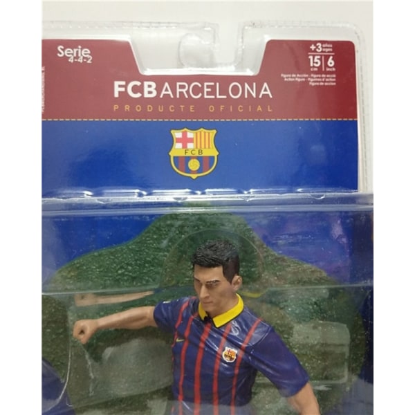 1 kpl malli sarjakuva jalkapallo supertähti Messi kokoelma koristelu