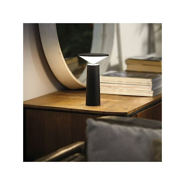 Oppladbar trådløs LED-skrivebordslampe, LED-nattlys, Touch Bedsi