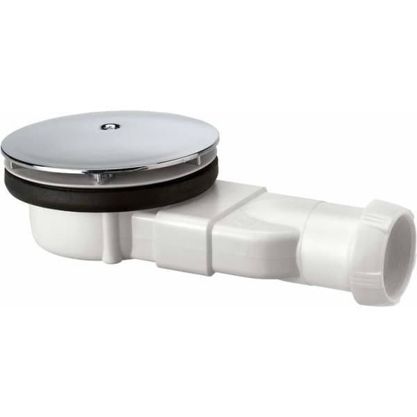 726213002 ABS Dome Ekstra-flat Dusjrenne, hvit