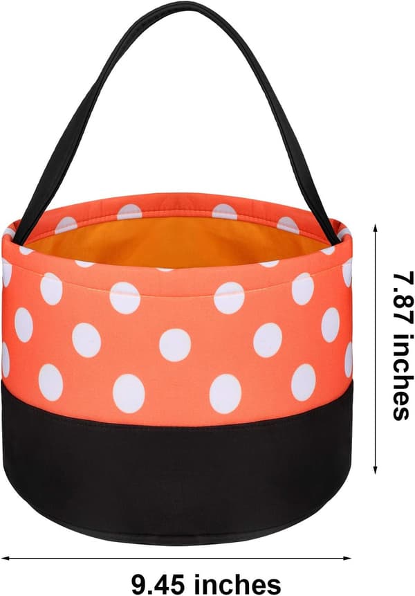 2 stk. Trick or Treat-tasker Halloween slikspand stofpose B