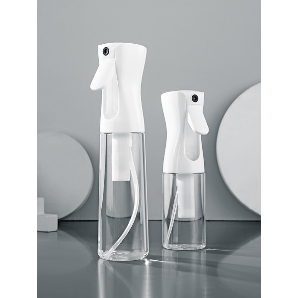 3 stk tomme sprayflasker, plastflasker med høytrykks konstant spray