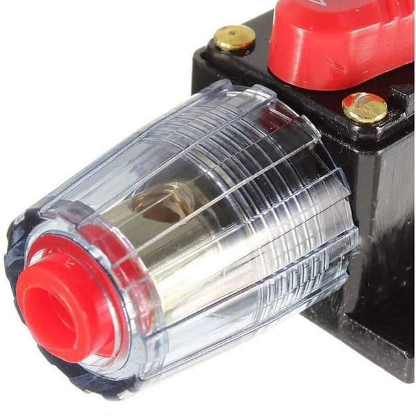 30A kretsbryter, 12V-24V DC inline sikringsholder, inte