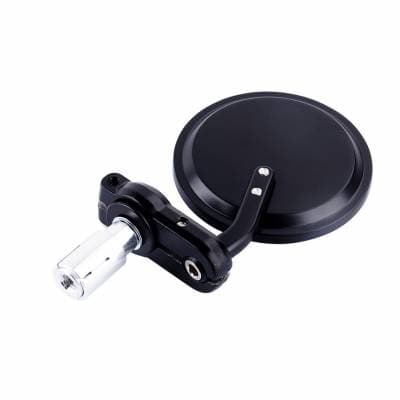 1 par runda roterande motorcykelbackspeglar