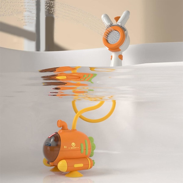 Baby Badleksak, Elektrisk Sprinklerleksak, Bad och Duschspel, Sens