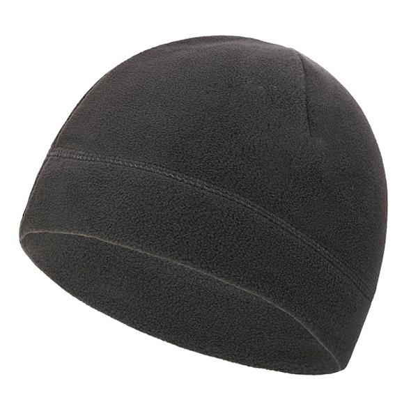 Dobbelt lag stoff, vinter varm lue - Fleece - Termisk passform -