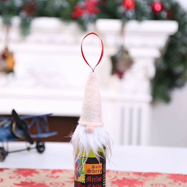 1 st Gnome Jul Tomte Plysch Prydnader Set - Jul Hängande Dekoration