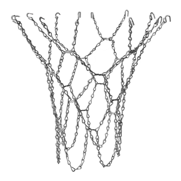 Metal Chain Basketball Net Circle, nät, mesh i rostfritt stål, 13