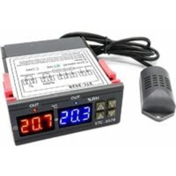 STC-3028 Digital temperaturfuktighetsregulator 110-220V luftfuktare