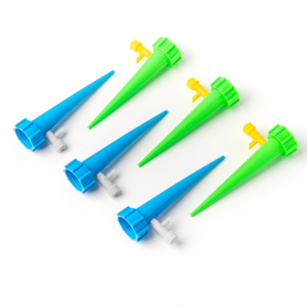 2-pack, 13,5*3,5 cm blå droppbevattningsflaska automatisk dropp
