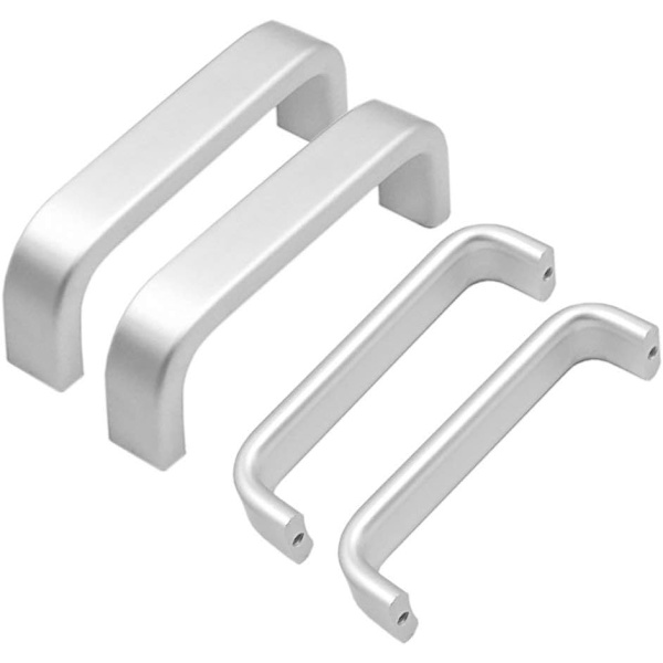 (64MM)，10stk Mini Aluminium Kjøkkenskap Dørhåndtak Skap